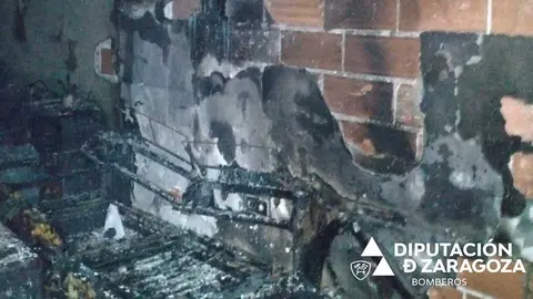 Los Bomberos de la DPZ han intervenido en el suceso. Foto: DPZ