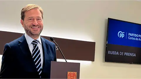 Imagen de archivo. Fernando Ledesma en rueda de prensa.