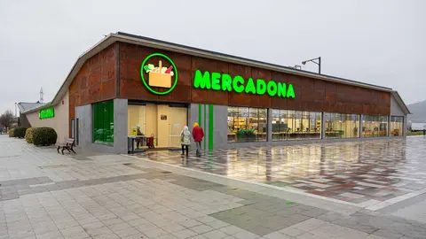 Fachada exterior del Mercadona de Jaca. Foto: Mercadona