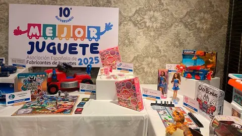 Algunos de los juguetes elegidos como 'Mejor Juguete del A&ntilde;o' por la AEFJ. Foto: Servimedia