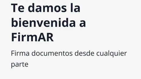 a nueva aplicaci&oacute;n permite la firma desde cualquier dispositivo m&oacute;vil. DGA