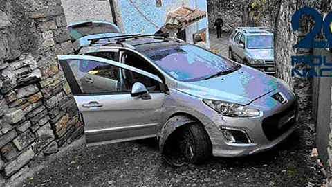 Los menores, de 15 y 16 a&ntilde;os, se hab&iacute;an fugado de un centro de Breta&ntilde;a (Francia) y huyeron en un coche en el Pirineo. Fuente: Polic&iacute;a Nacional