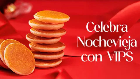 El restaurante VIPS de Zaragoza situado en plaza de Arag&oacute;n repartir&aacute; 12 mini tortitas gratis en Nochevieja.
