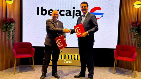 C&aacute;mara de Comercio de Teruel e Ibercaja renuevan su acuerdo de colaboraci&oacute;n. Foto: Ibercaja