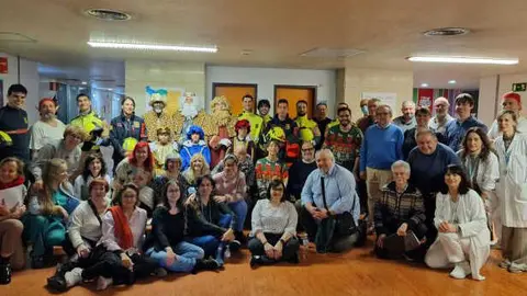 Visita Reyes Magos hospital