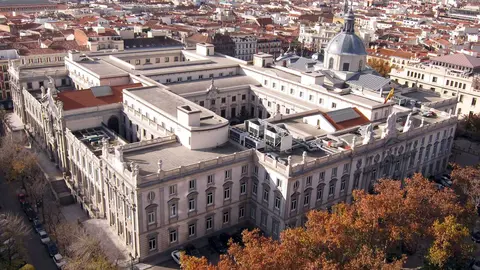 Foto a&eacute;rea del Tribunal supremo | Archivo