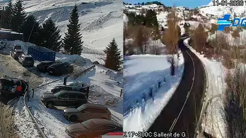 Formigal y Sallent este domingo. Foto: DGT