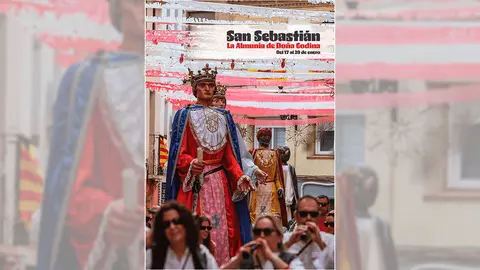 Cartel de las fiestas de la Almunia de Do&ntilde;a Godina