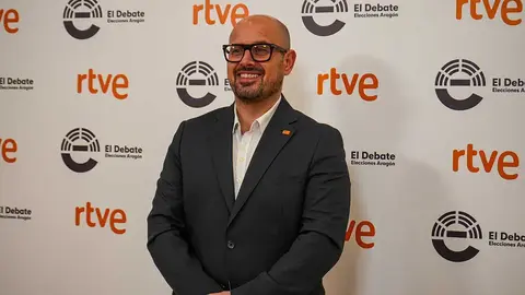 Alberto Izquierdo en el debate a ocho del jueves 29 de enero. Foto. Miriam Aparicio