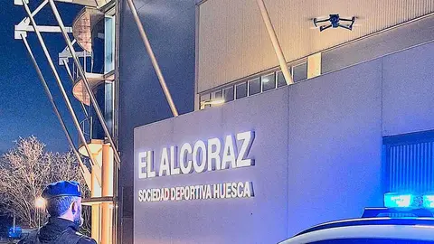 La Polic&iacute;a Nacional estrena dron en Huesca para vigilancia, eventos y control a&eacute;reo. Foto: Polic&iacute;a Nacional