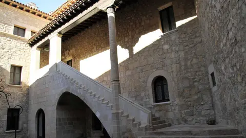 Interior del Castillo de Mequinenza. Foto: Ayuntamiento de Mequinenza.