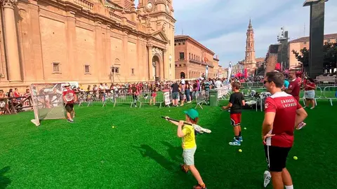 El evento tuvo lugar el pasado 13 y 14 de septiembre en la Plaza del Pilar. Foto: Arag&oacute;n Digital