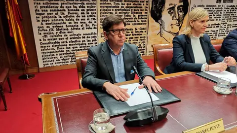Salazar en el Senado este jueves. Foto: Servimedia