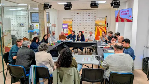 Este lunes se ha celebrado el Consello Nacional de Chunta Aragonesista | Foto: CHA