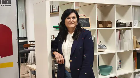 Isabel Lasobras de CHA ha valorado el posible frente de izquierdas regionales promovido por Rufi&aacute;n | Foto: Arag&oacute;n Press