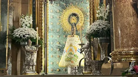 Virgen del Pilar. Foto: Pilar &Aacute;lvarez.