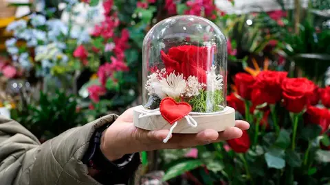 La rosa roja es la flor m&aacute;s demandada. Foto. Pilar &Aacute;lvarez