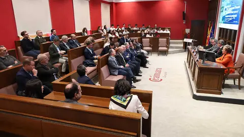 La C&aacute;mara de Comercio de Zaragoza ha recibido a El presidente de Port Tarragona, Santiago J. Castell&agrave; | Foto: C&aacute;mara de Zaragoza