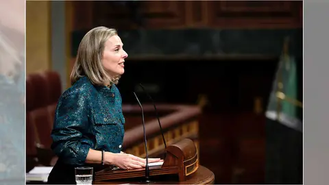 Blanca Armario en su intervenci&oacute;n en el Congreso | Foto del Congreso de los Diputados SERVIMEDIA