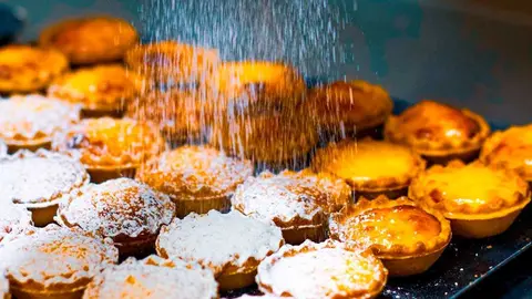 Los Suspiros de Amante son un dulce t&iacute;pico de la ciudad de Teruel. Foto: Do&ntilde;a Muffin