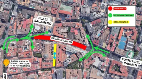 cortes-tr&aacute;fico-bus-cesar-augusto-conde-aranda-zaragoza-