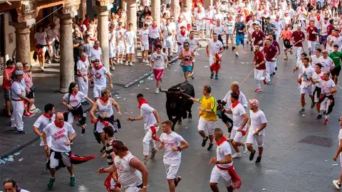 La cornada tuvo lugar en la plaza de Toros de Teruel el pasado s&aacute;bado. Foto de Archivo: AD