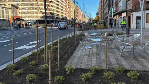 La segunda fase de la avenida de Navarra ya est&aacute; terminada. Foto: Arag&oacute;n Press. Guillermo Pem&aacute;n