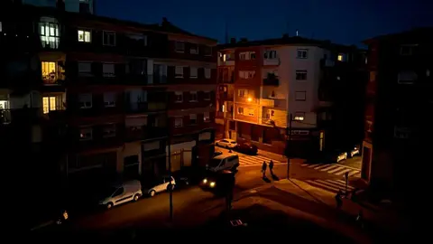 Apag&oacute;n este lunes en Zaragoza. Foto: Arag&oacute;n Press