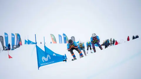 fotos  copa Espa&ntilde;a skicross formigal