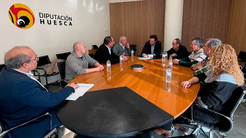 La Diputaci&oacute;n de Huesca se ha reunido con empresarios de la zona de Sabi&ntilde;&aacute;nigo | Foto: DPH