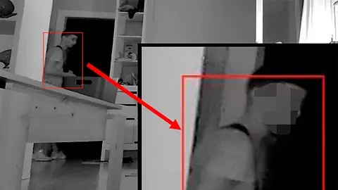 Las c&aacute;maras de seguridad de la vivienda de Zaragoza captaron a un ladr&oacute;n mientras en su interior mientras los due&ntilde;os dorm&iacute;an. Foto: Arag&oacute;n Press