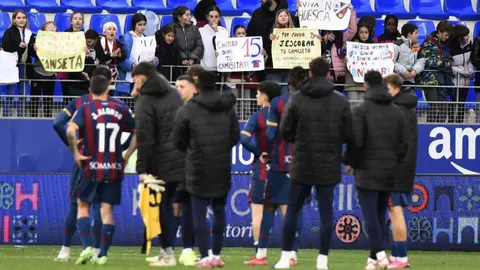Huesca reacci&oacute;n