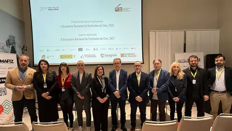 Foto-de-la-presentaci&oacute;n-oficial-del-II-Encuentro-Nacional-de-Festivales-de-Cine-en-M&aacute;laga