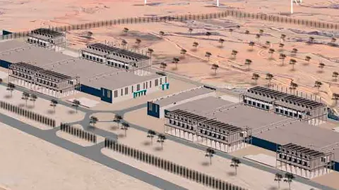 Recreaci&oacute;n del campus proyectado en Zaragoza realizado por la promotora