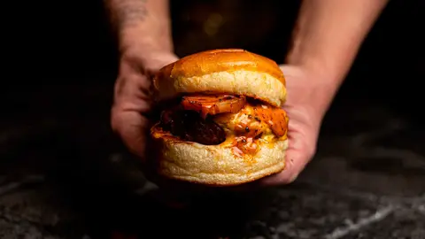 Hamburguesa &ldquo;Emmy Smoke". Foto: Best Burger Spain 2026