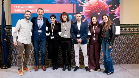 Responsables de la USJ, de AECC y miembros de SOeFI