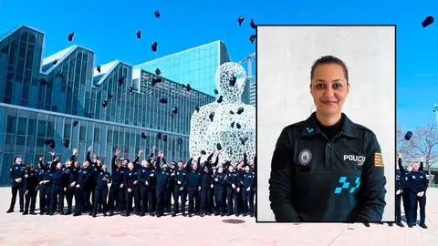 Victoria Borisova Ivanova es una de los 71 nuevos agentes de la nueva promoci&oacute;n de Polic&iacute;a Local en Arag&oacute;n, y ella lo har&aacute; en Monz&oacute;n (Huesca), tras una intensa formaci&oacute;n.
