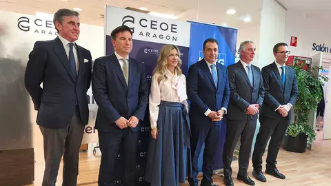 La presentaci&oacute;n del informe 'Perspectivas Arag&oacute;n 2026' de KPMG en la sede de CEOE Arag&oacute;n ha contado con la presencia de Mar Vaquero | Foto: Arag&oacute;n Press