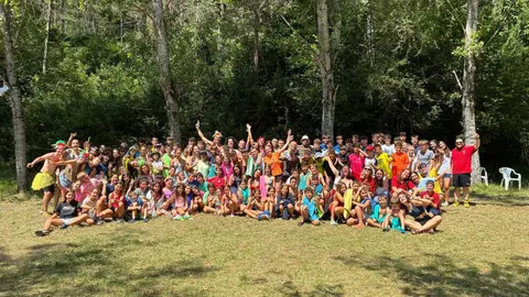 Imagen de archivo de un campamento desarrollado el verano de 2025 en Orihuela. Instituto Aragon&eacute;s de la Juventud