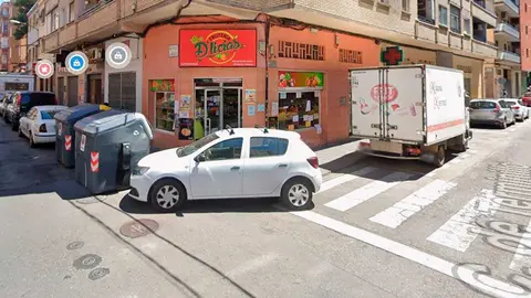 Lugar de los hechos v&iacute;a Google Maps