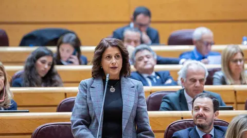 Emma Buj en el Senado. Foto: PP Teruel