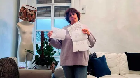Marta Rodr&iacute;guez lamenta los requisitos abusivos de las inmobiliarias para poder alquilar un piso en Zaragoza con un contrato de trabajo bajo el brazo. Foto cedida a Arag&oacute;n Press.