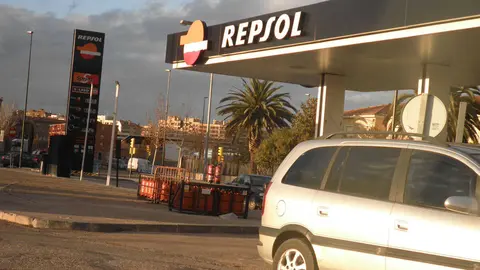 Foto de una gasolinera Repsol. Foto: Y. T / Actualidad Media