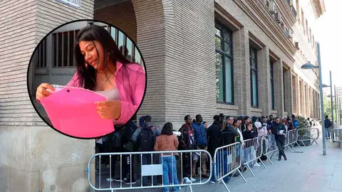 Lizeth, lleg&oacute; a Espa&ntilde;a hace quince meses desde Nicaragua y espera poder trabajar con normalidad tras regularizar su situaci&oacute;n. Fotos: Arag&oacute;n Press