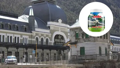 estaci&oacute;n canfranc y nutella
 Foto: Arag&oacute;n Press