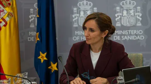La ministra de Sanidad en una de sus intervenciones. Foto: Ministerio de Sanidad