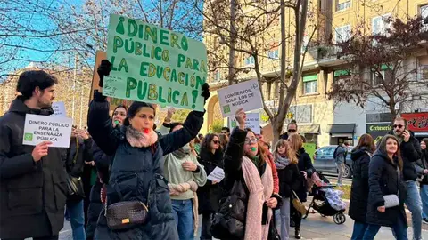Los colectivos estudiantiles  llaman a secundar la huelga educativa en Arag&oacute;n los d&iacute;as 19 y 20 de mayo. Foto de Archivo.