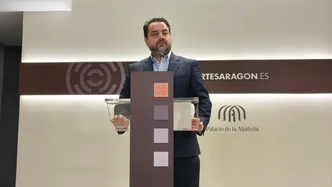 El diputado de Vox, David Arranz, ha compartido la iniciativa sobre la regularizaci&oacute;n de inmigrantes para el pr&oacute;ximo pleno de las Cortes de Arag&oacute;n | Foto: Arag&oacute;n Press