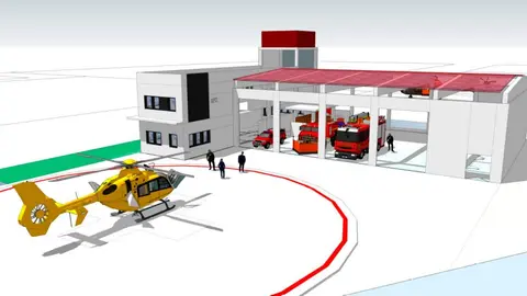 Recreaci&oacute;n parque de bomberos Cari&ntilde;ena