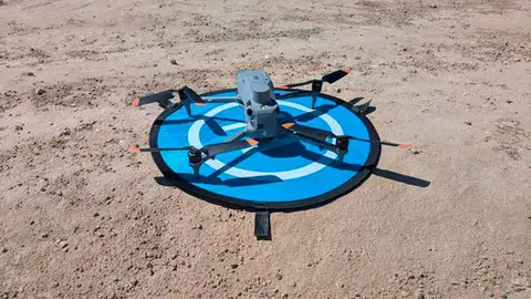 Dron del dispositivo INFOAR con c&aacute;mara t&eacute;rmica infrarroja adquirido recientemente | Foto: INFOAR